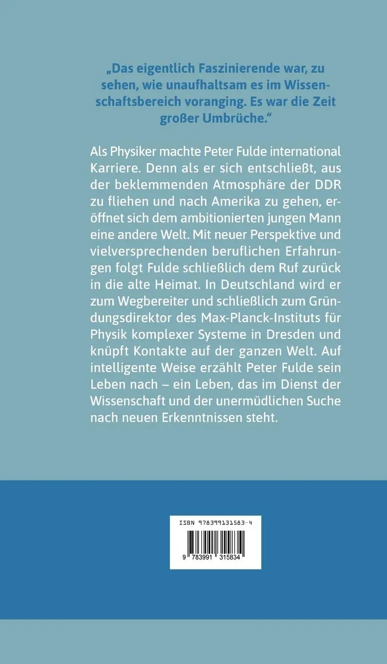 Rückseite: 9783991315834 | Rückblicke auf eine Zeit der Umbrüche und Neuorientierungen | Fulde