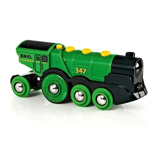 Cover: 7312350335934 | BRIO World 33593 Grüner Gustav elektrische Lok -...