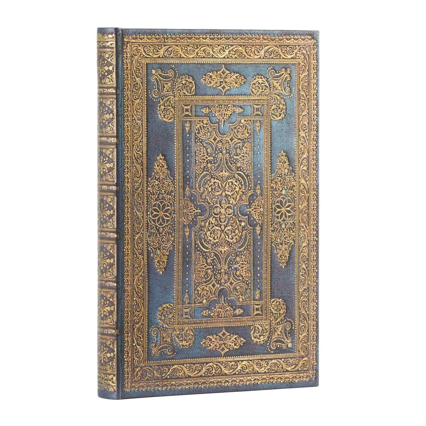 Cover: 9781439795934 | Blue Luxe (Luxe Design) Mini Lined Hardback Journal (Elastic Band...