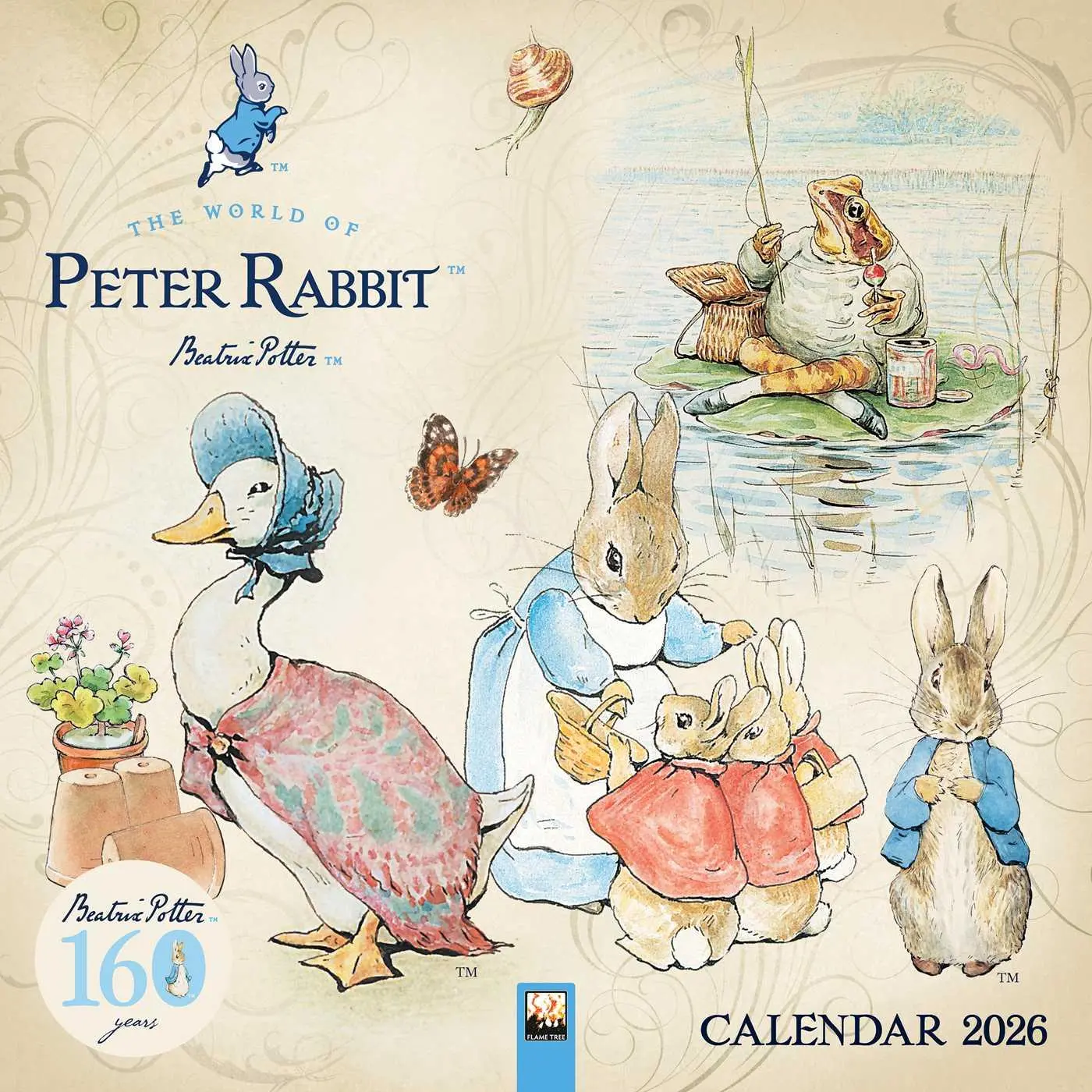 Cover: 9781835625934 | The World of Peter Rabbit - Die Welt von Peter Rabbit 2026 -...