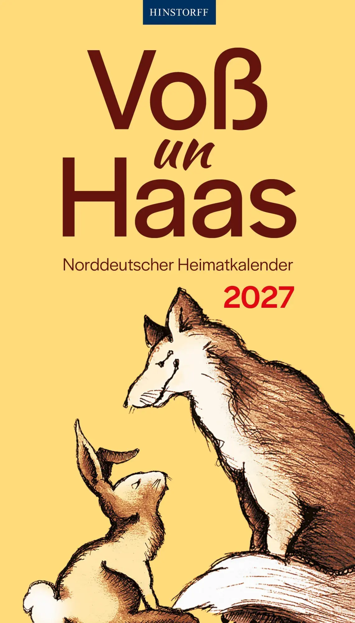 Cover: 9783356025934 | Voß un Haas 2027 | Norddeutscher Heimatkalender | Susanne Bliemel