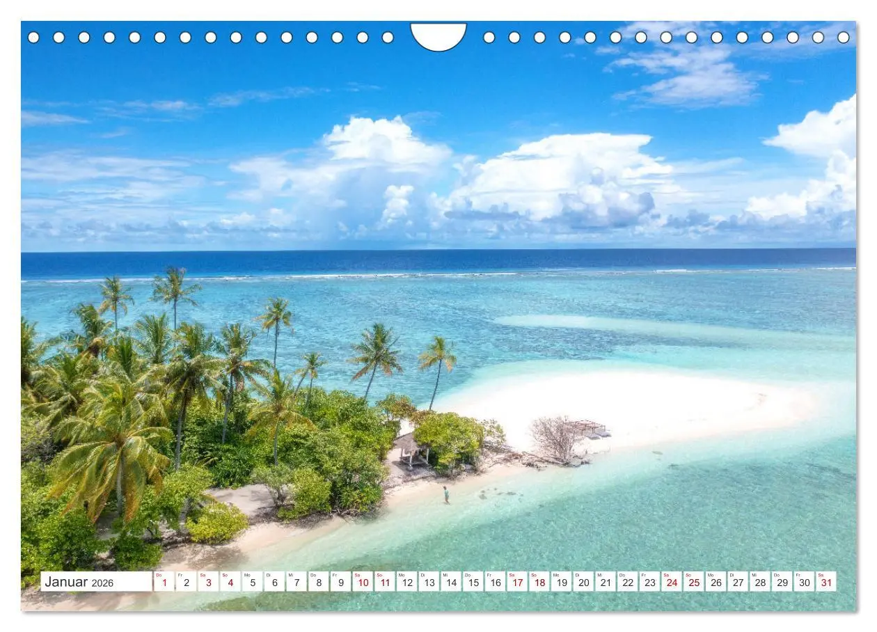 Bild: 9783457245934 | Malediven, Perle im Indischen Ozean (Wandkalender 2026 DIN A4...