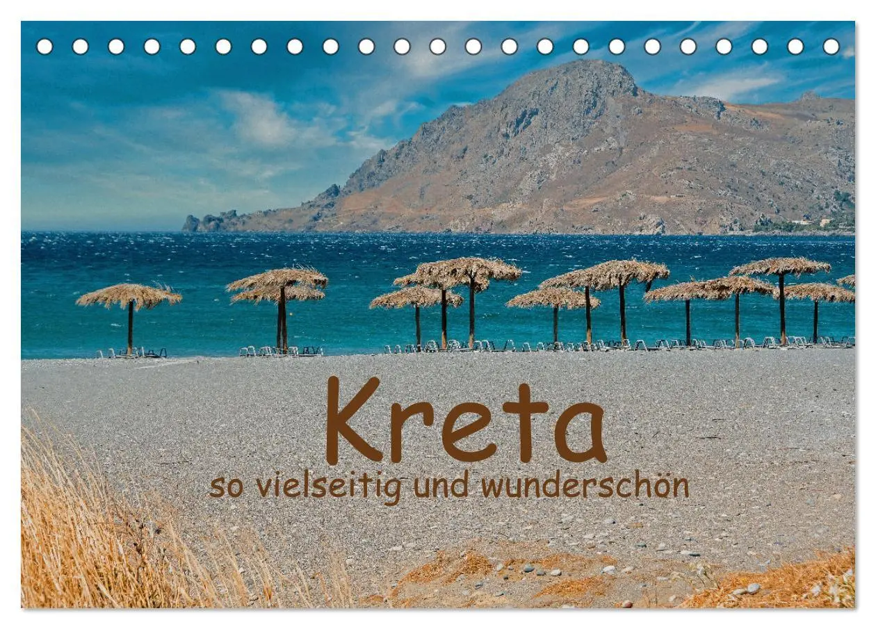 Cover: 9783457555934 | Kreta so vielseitig und wunderschön (Tischkalender 2026 DIN A5...