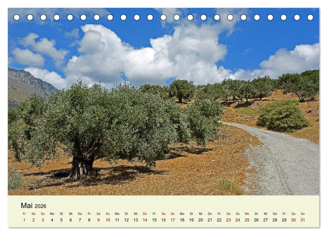 Bild: 9783457555934 | Kreta so vielseitig und wunderschön (Tischkalender 2026 DIN A5...