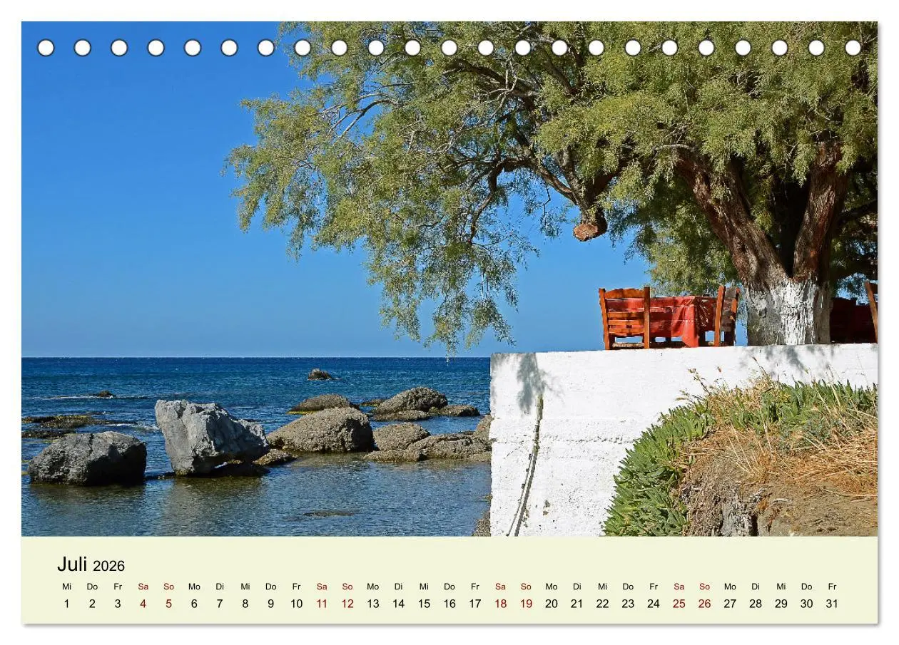 Bild: 9783457555934 | Kreta so vielseitig und wunderschön (Tischkalender 2026 DIN A5...