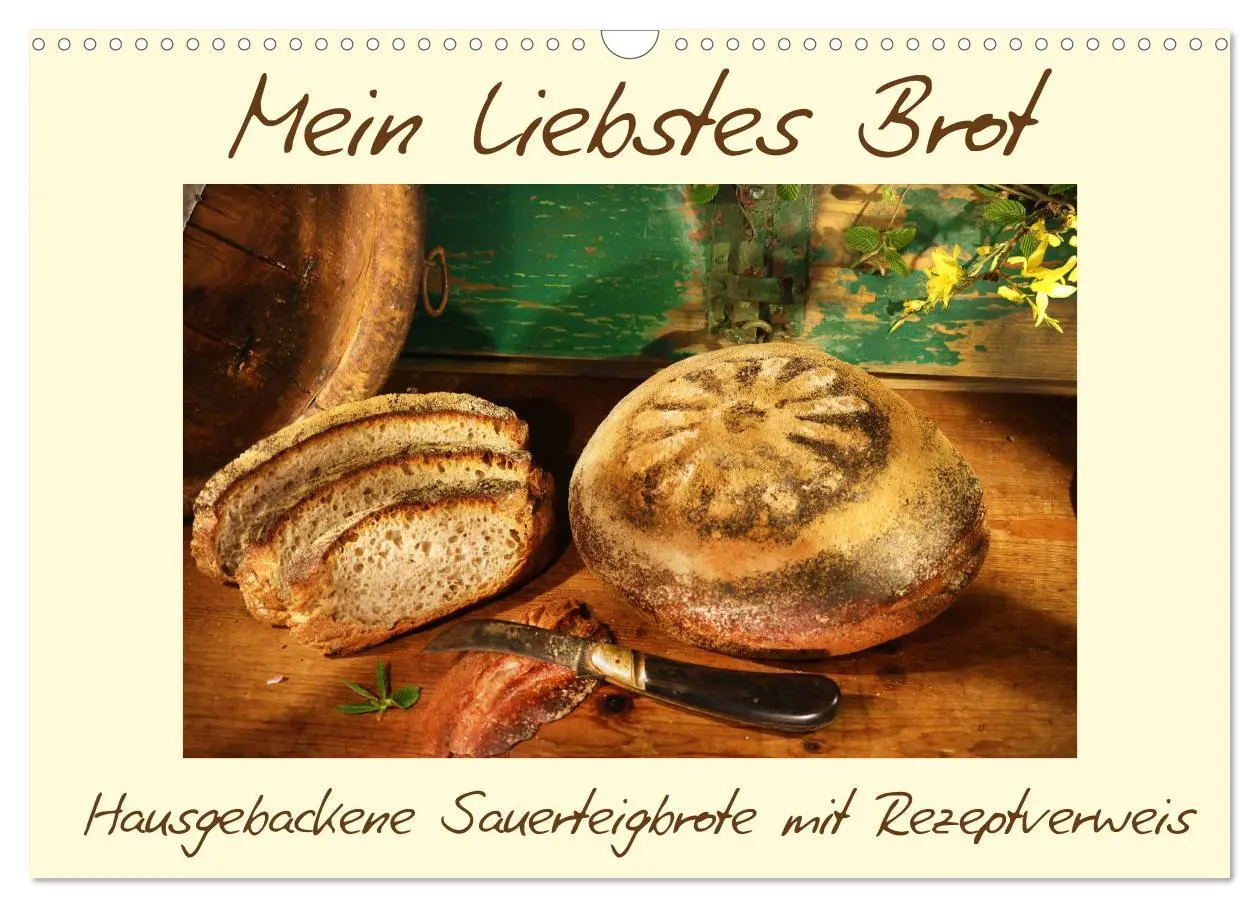 Cover: 9783457795934 | Mein liebstes Brot (Wandkalender 2026 DIN A3 quer), CALVENDO...