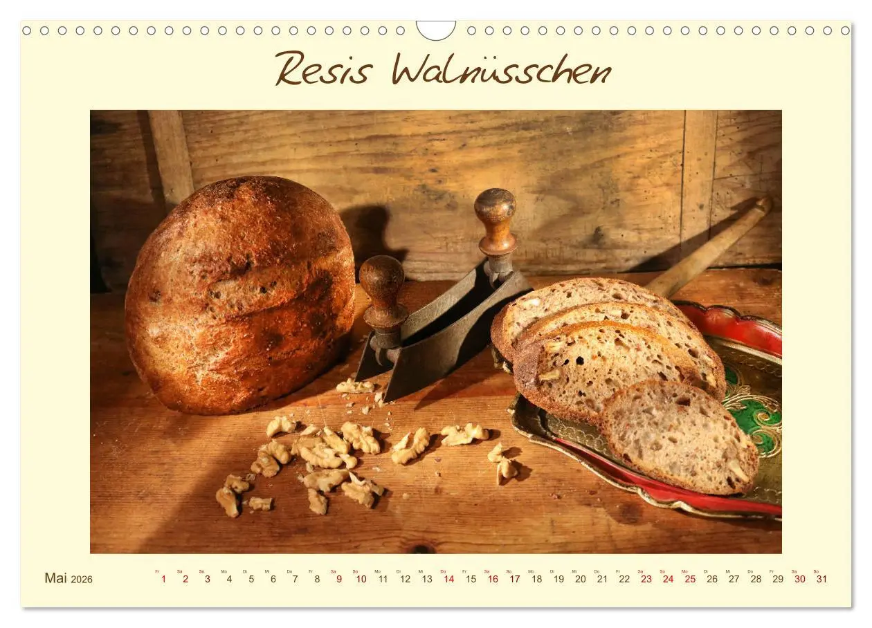 Bild: 9783457795934 | Mein liebstes Brot (Wandkalender 2026 DIN A3 quer), CALVENDO...