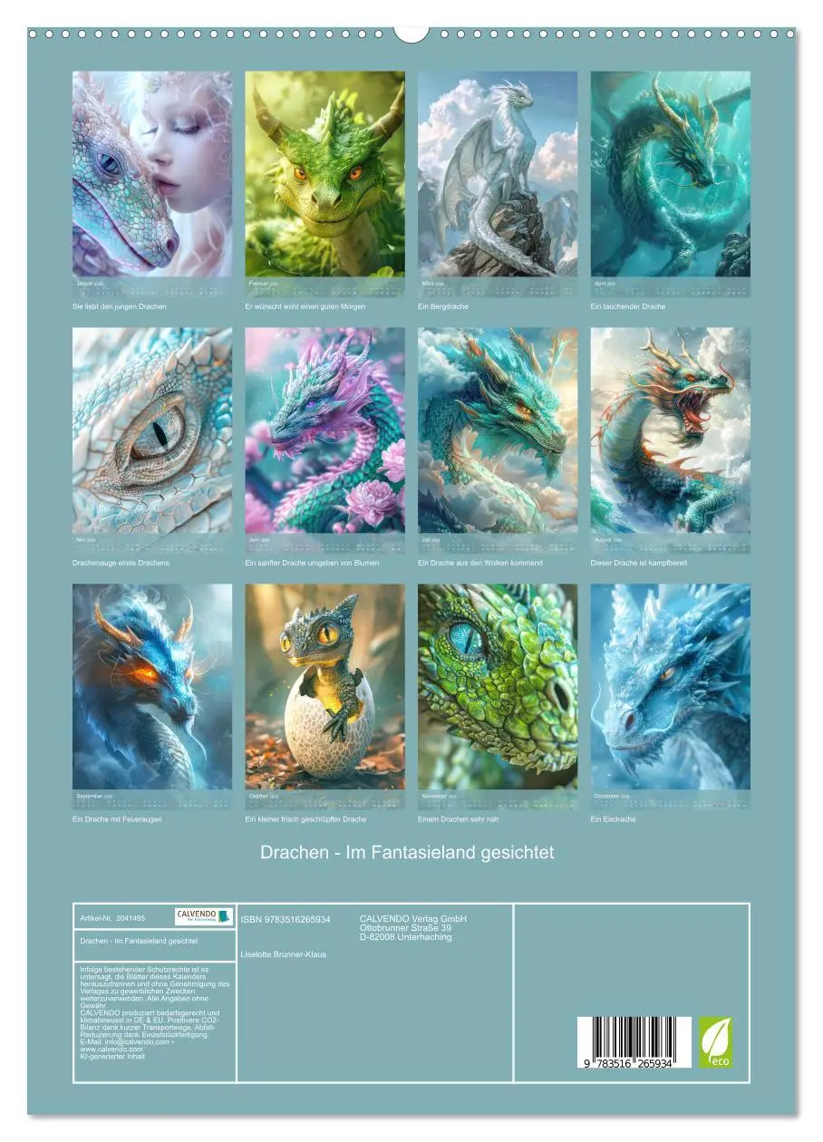 Bild: 9783516265934 | Drachen - Im Fantasieland gesichtet (hochwertiger Premium...