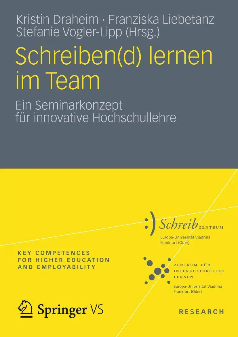 Cover: 9783531185934 | Schreiben(d) lernen im Team | Kristin Draheim (u. a.) | Taschenbuch