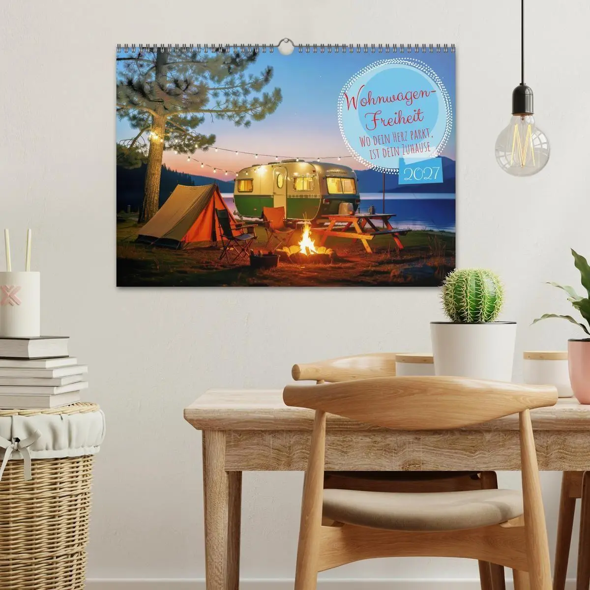 Bild: 9783569975934 | Wohnwagen-Freiheit (Wandkalender 2027 DIN A3 quer), CALVENDO...