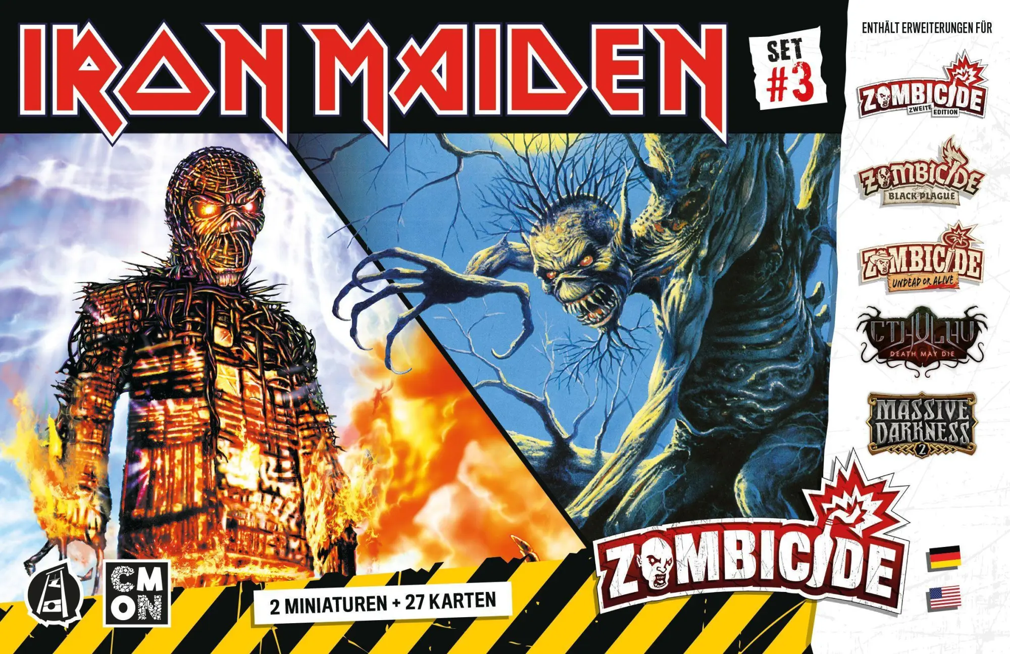 Cover: 889696016034 | Zombicide - Iron Maiden Set #3 | Cmon | Spiel | CMND1246 | Deutsch