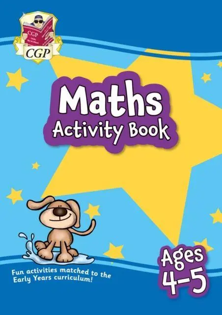 Cover: 9781789086034 | Maths Activity Book for Ages 4-5 (Reception) | Cgp Books | Taschenbuch