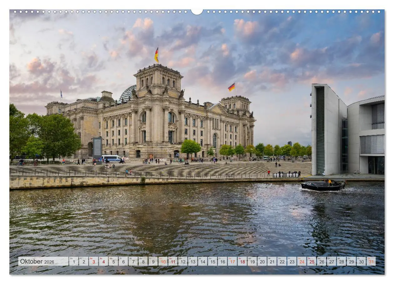 Bild: 9783457446034 | Berlin Stadtspaziergang (hochwertiger Premium Wandkalender 2026 DIN...