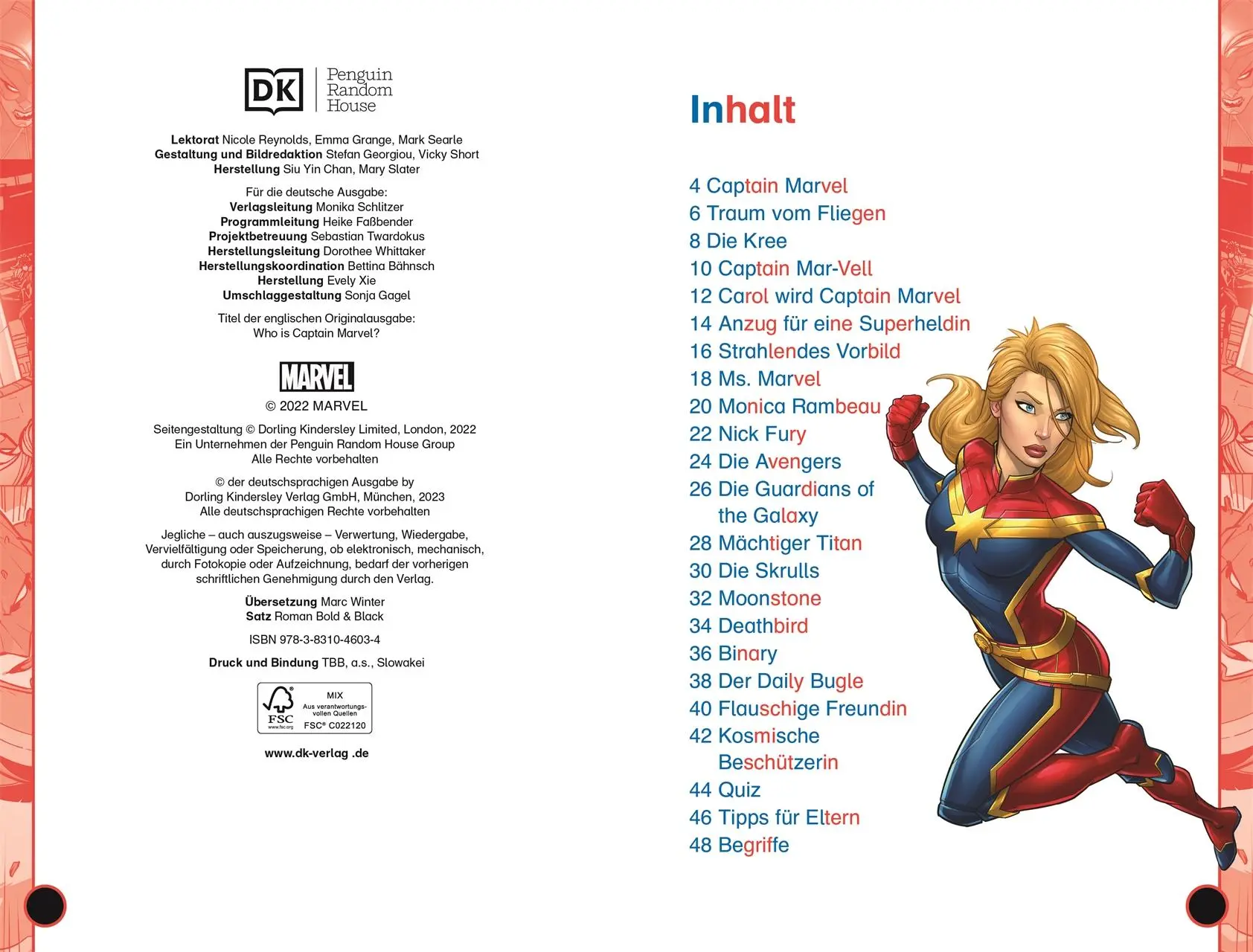 Bild: 9783831046034 | SUPERLESER! MARVEL Captain Marvel - Superstarke Heldin | Marc Winter