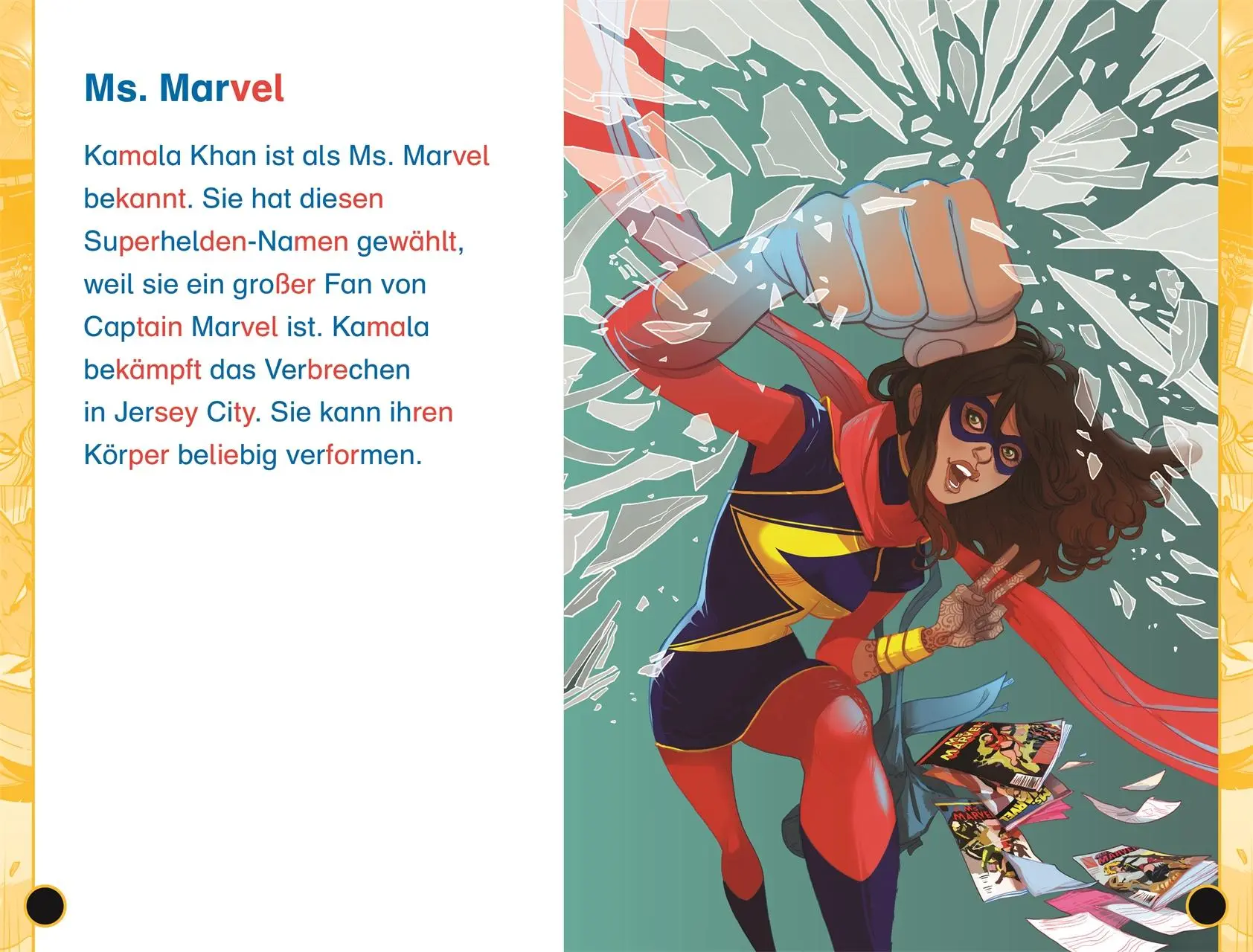 Bild: 9783831046034 | SUPERLESER! MARVEL Captain Marvel - Superstarke Heldin | Marc Winter