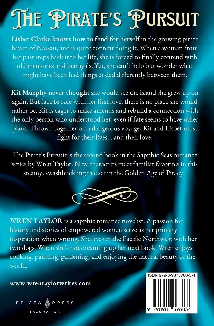 Rückseite: 9798987376034 | The Pirate's Pursuit | A Sapphic Seas Romance | Wren Taylor | Buch