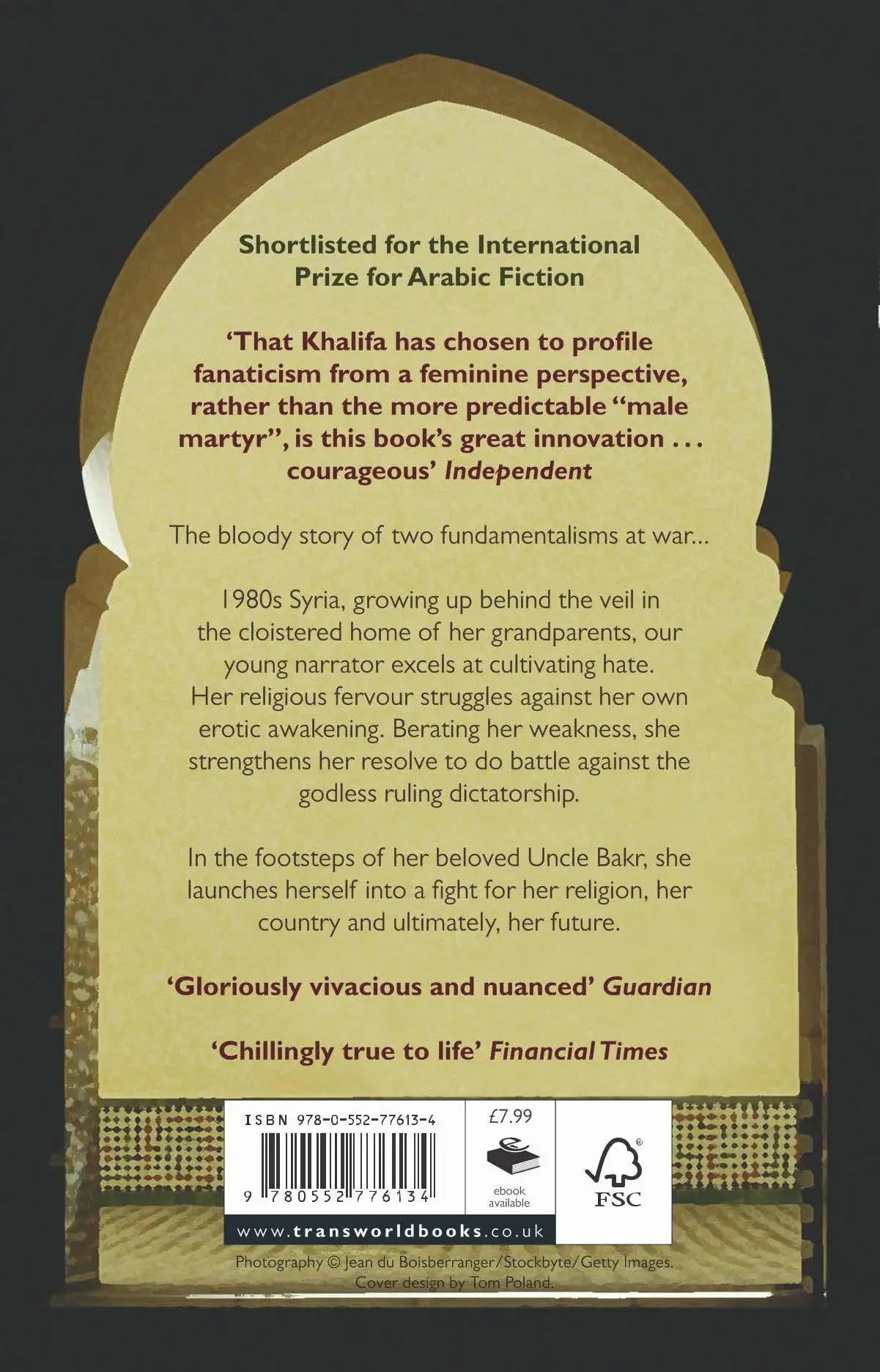 Rückseite: 9780552776134 | In Praise of Hatred | Khaled Khalifa | Taschenbuch | 299 S. | Englisch