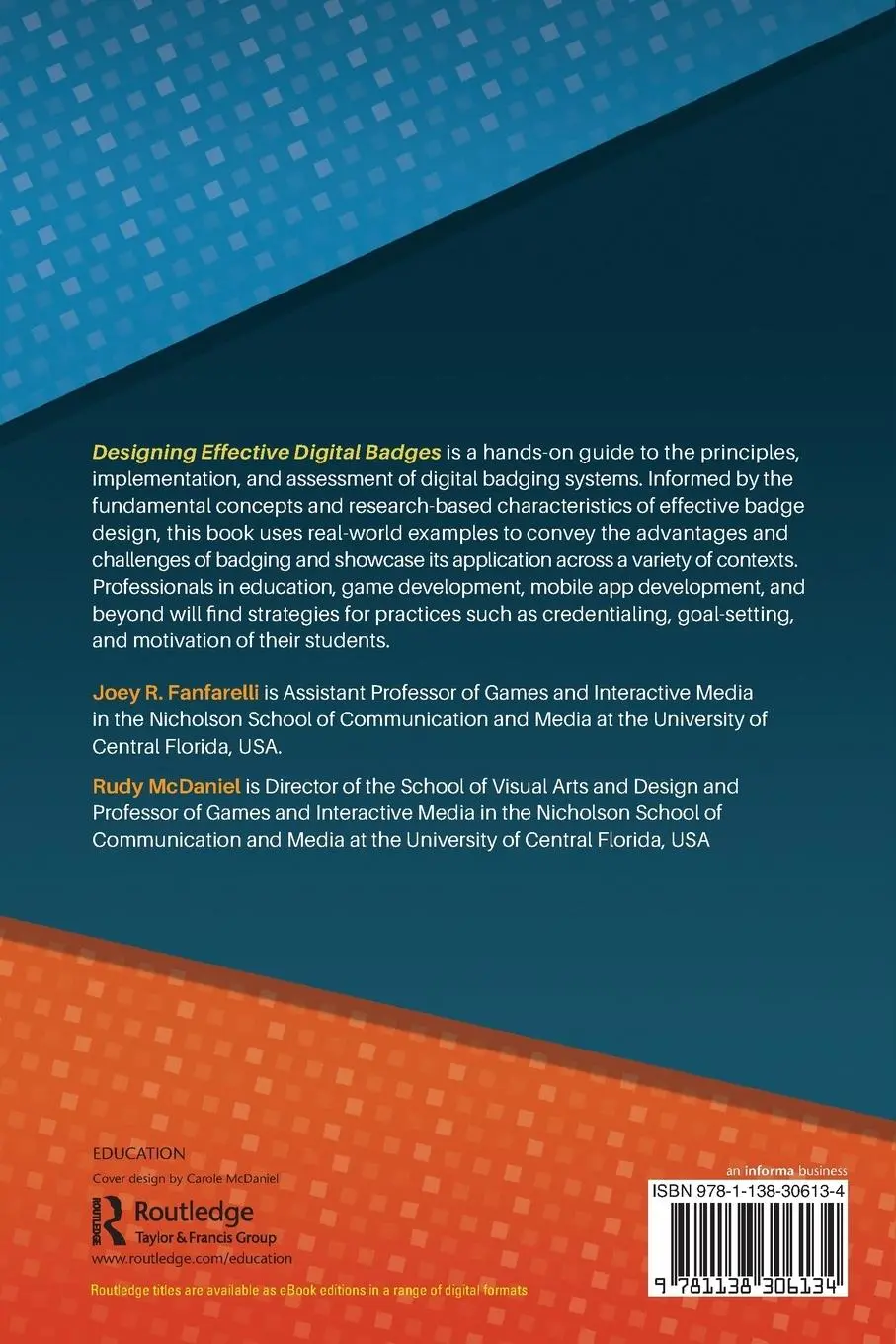 Rückseite: 9781138306134 | Designing Effective Digital Badges | Applications for Learning | Buch