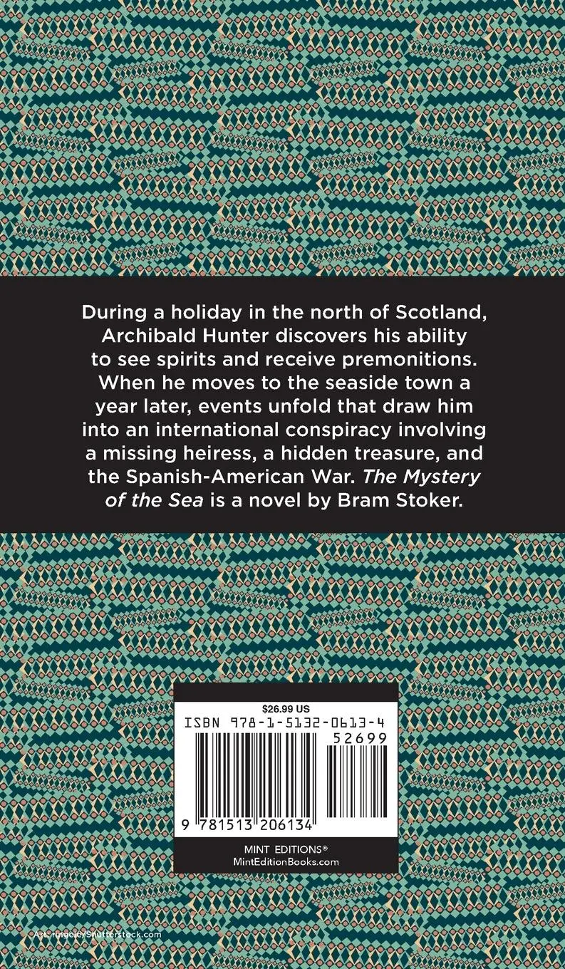 Rückseite: 9781513206134 | The Mystery of the Sea | Bram Stoker | Buch | Gebunden | Englisch