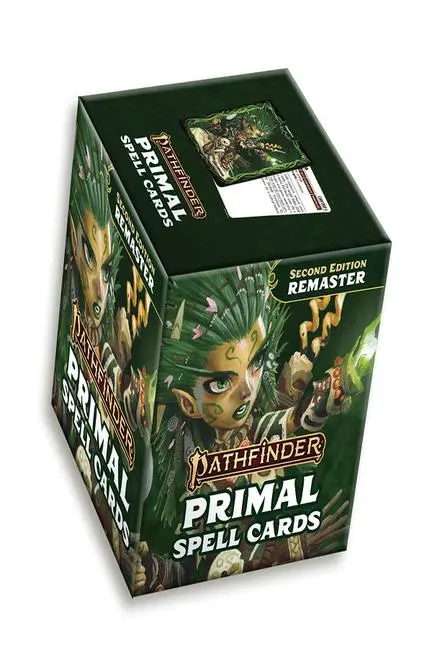 Cover: 9781640786134 | Pathfinder Primal Spell Cards (Remastered) (P2) | Paizo Publishing
