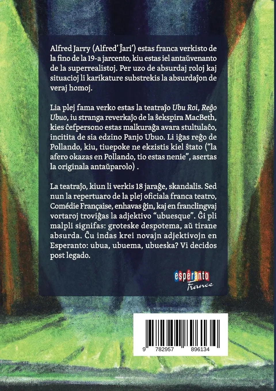 Rückseite: 9782957896134 | Reg¿o Ubuo | Alfred Jarry | Taschenbuch | Esperanto | 2023