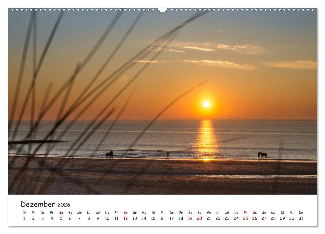 Bild: 9783457676134 | Dünen und Meer Nordseemomente (hochwertiger Premium Wandkalender...