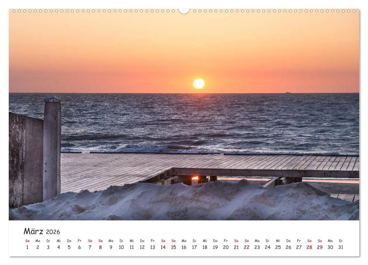 Bild: 9783457676134 | Dünen und Meer Nordseemomente (hochwertiger Premium Wandkalender...