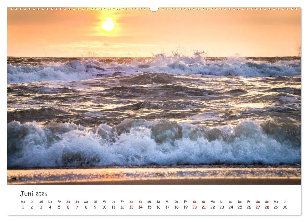Bild: 9783457676134 | Dünen und Meer Nordseemomente (hochwertiger Premium Wandkalender...