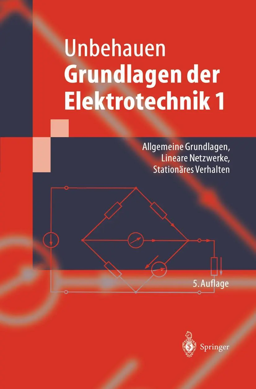 Cover: 9783642636134 | Grundlagen der Elektrotechnik 1 | Rolf Unbehauen | Taschenbuch | xiii
