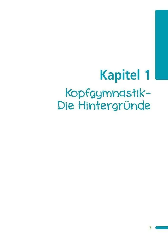 Bild: 9783834626134 | Praxisbuch Kopfgymnastik für Kinder | Ines Schubert | Taschenbuch