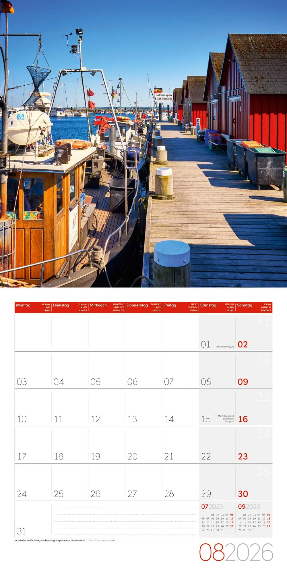 Bild: 9783838446134 | Am Meer Kalender 2026 - 30x30 | Ackermann Kunstverlag GmbH | Kalender