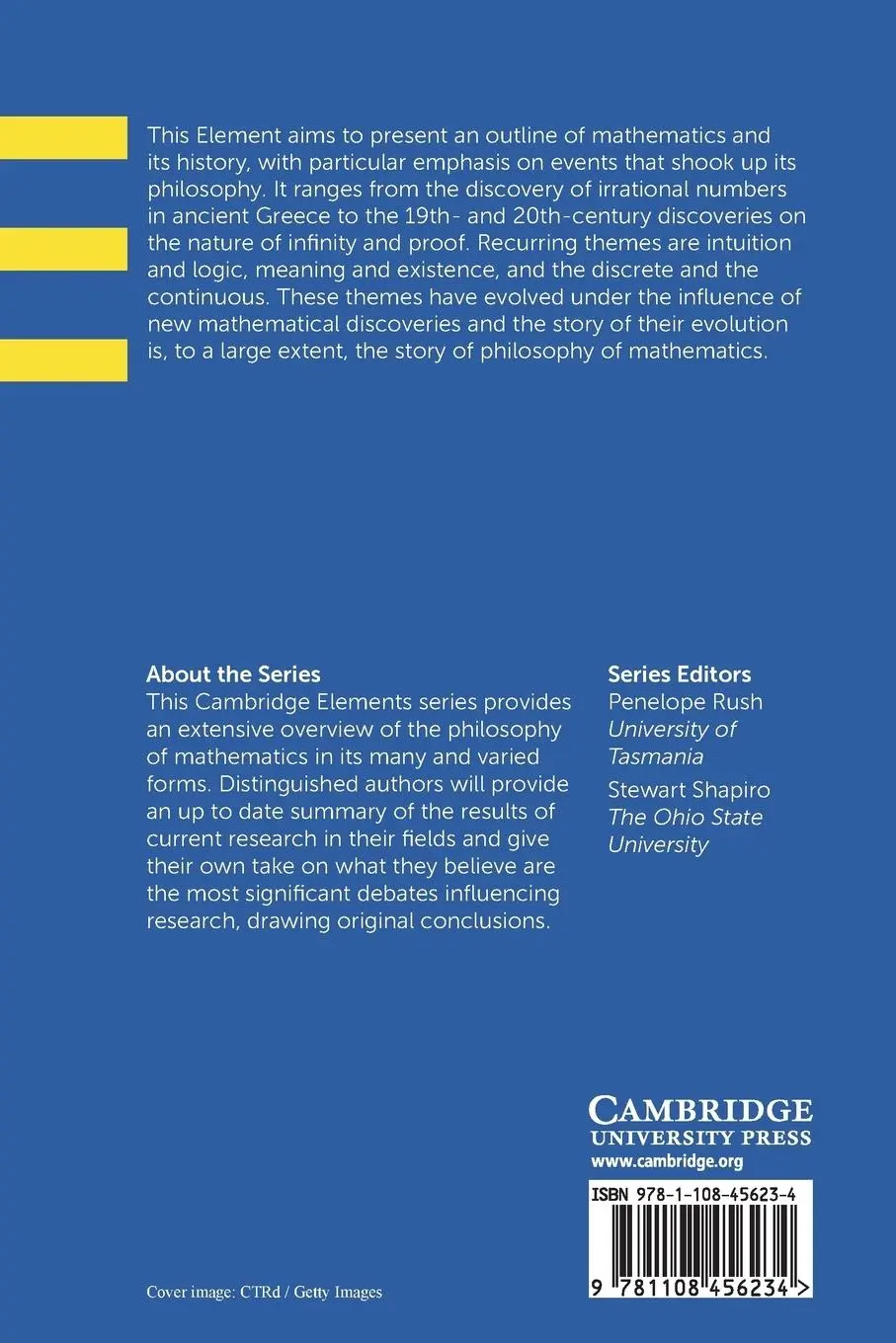 Rückseite: 9781108456234 | A Concise History of Mathematics for Philosophers | John Stillwell
