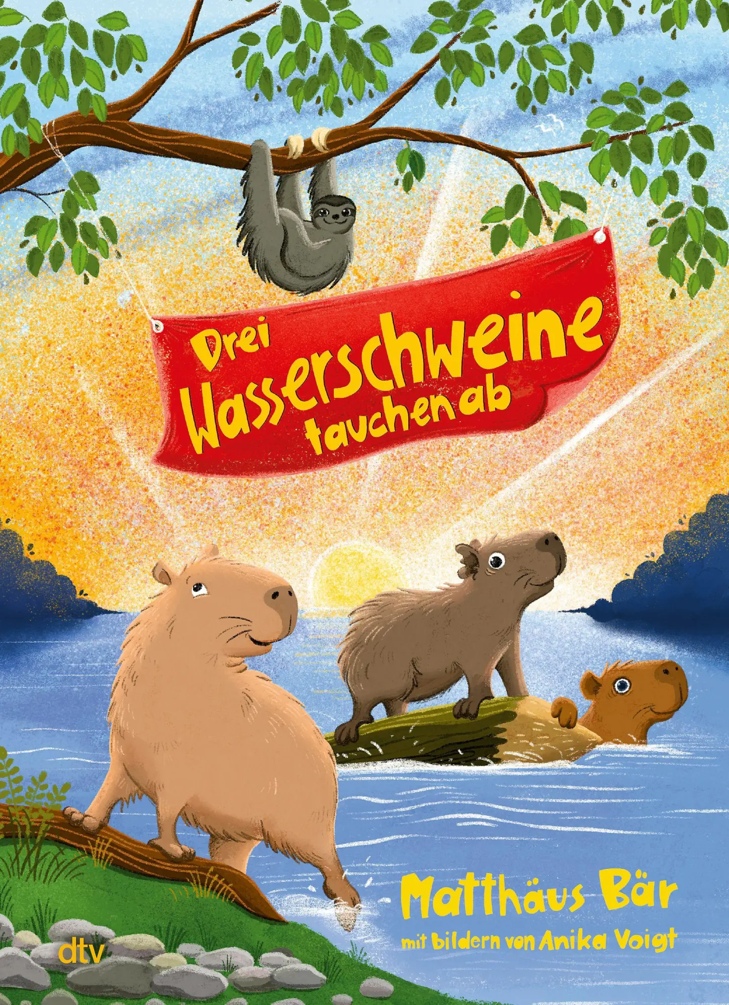 Cover: 9783423766234 | Drei Wasserschweine tauchen ab | Matthäus Bär | Buch | 160 S. | 2026