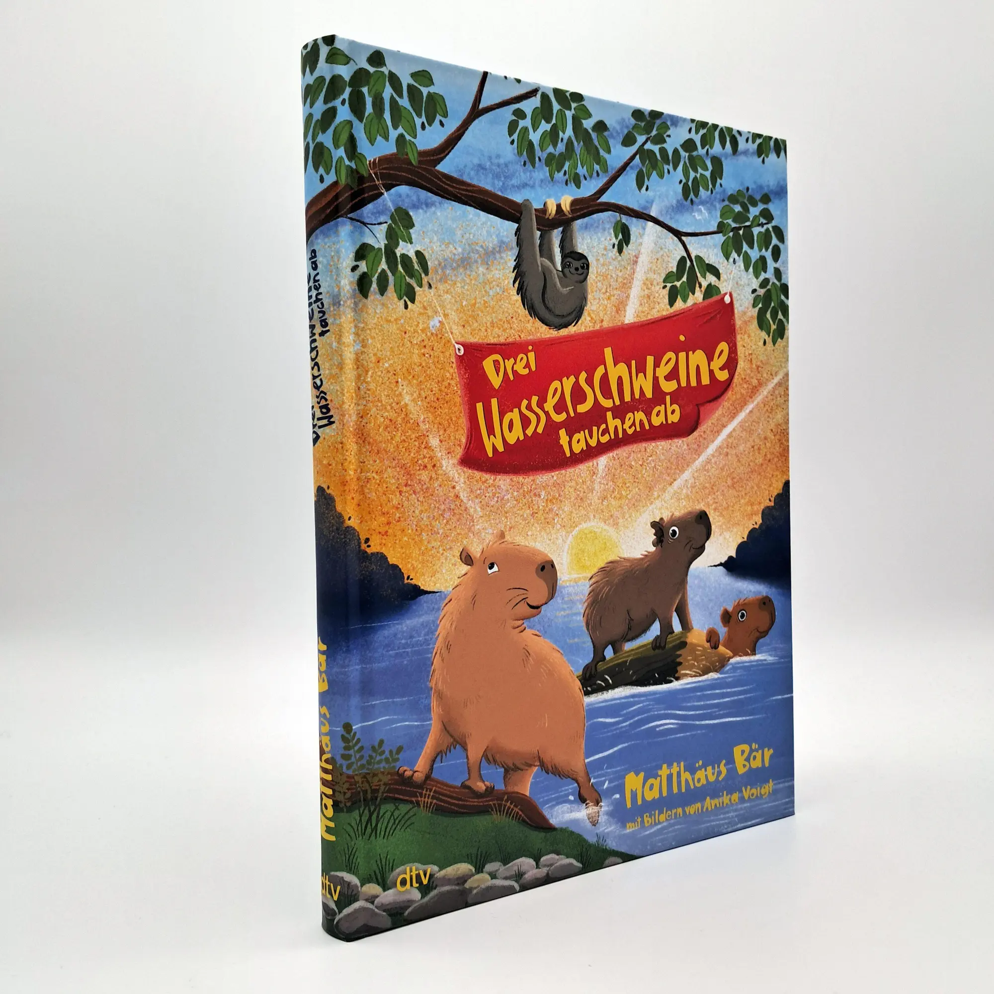 Bild: 9783423766234 | Drei Wasserschweine tauchen ab | Matthäus Bär | Buch | 160 S. | 2026
