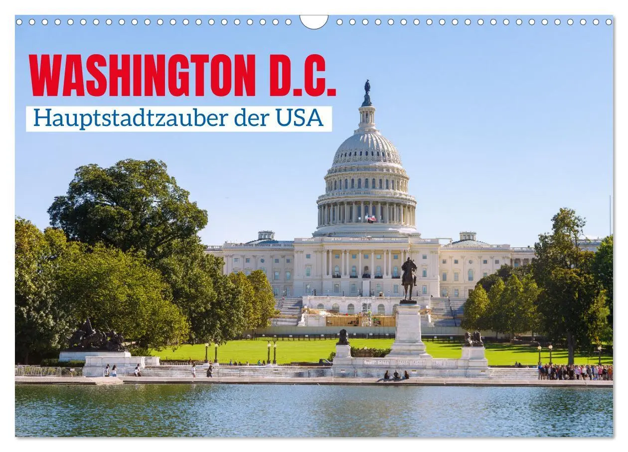 Cover: 9783457286234 | Washington, D.C., Hauptstadtzauber der USA (Wandkalender 2026 DIN...