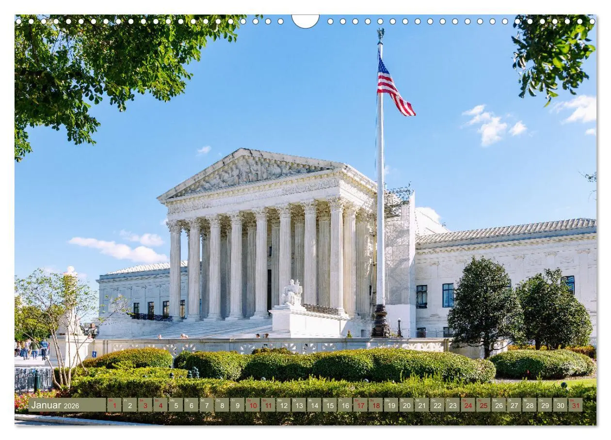 Bild: 9783457286234 | Washington, D.C., Hauptstadtzauber der USA (Wandkalender 2026 DIN...
