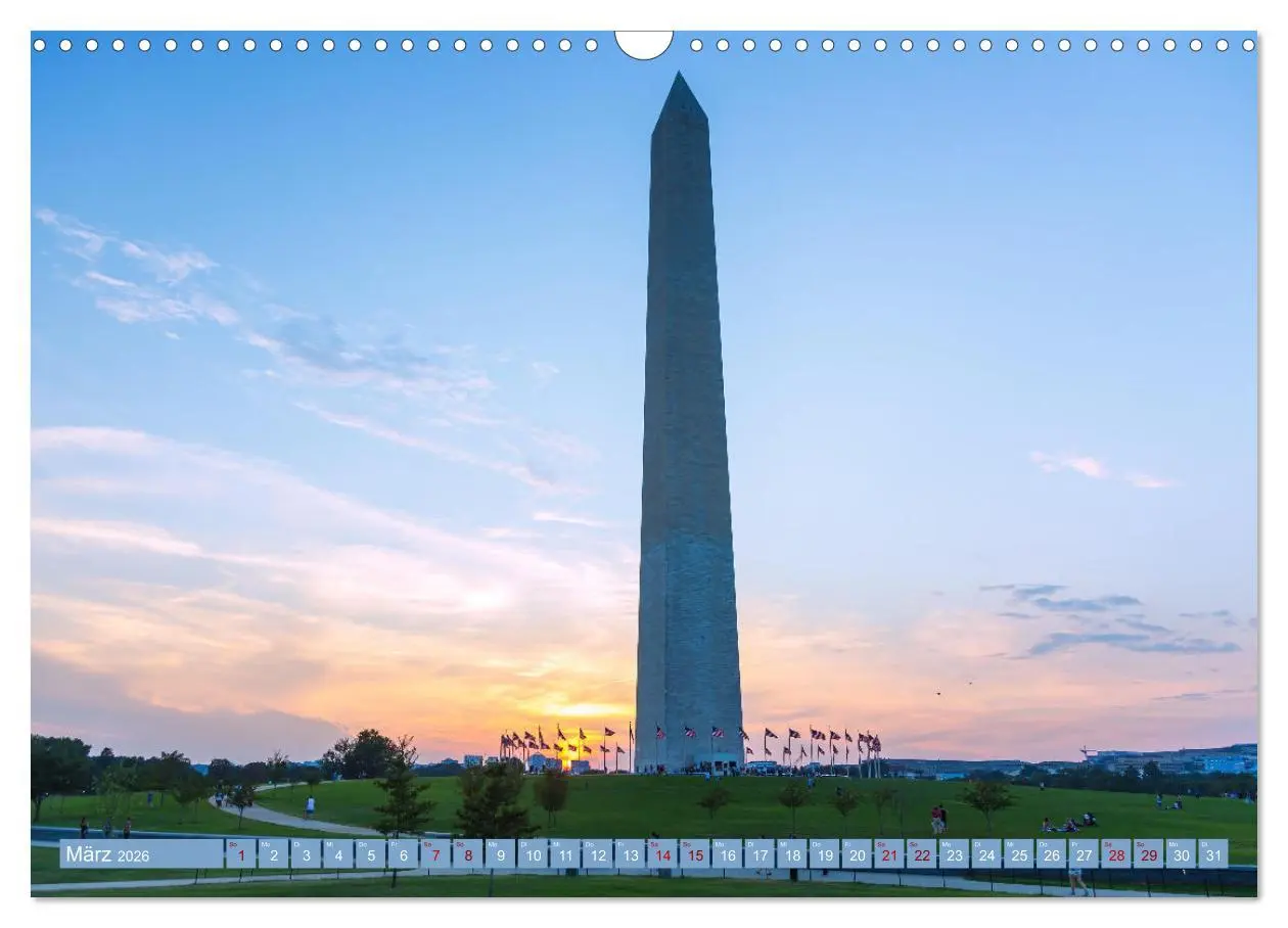 Bild: 9783457286234 | Washington, D.C., Hauptstadtzauber der USA (Wandkalender 2026 DIN...