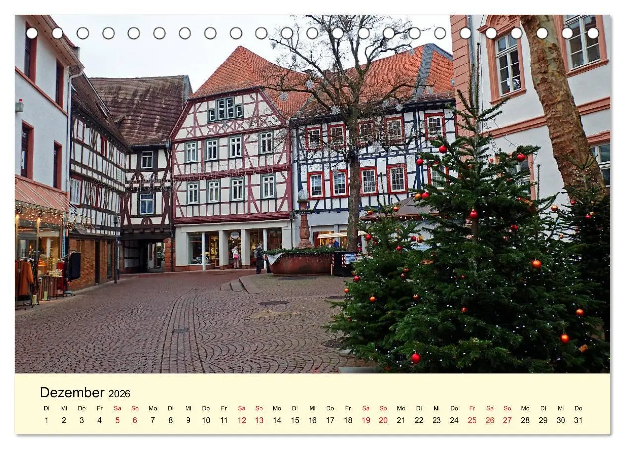 Bild: 9783457736234 | Willkommen in Bensheim an der Bergstraße (Tischkalender 2026 DIN A5...
