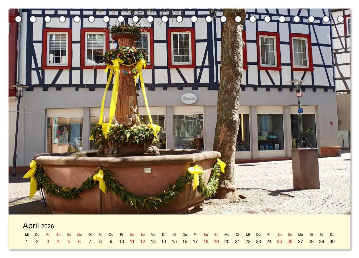 Bild: 9783457736234 | Willkommen in Bensheim an der Bergstraße (Tischkalender 2026 DIN A5...