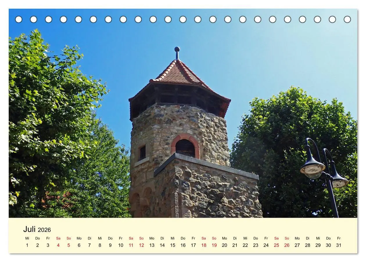 Bild: 9783457736234 | Willkommen in Bensheim an der Bergstraße (Tischkalender 2026 DIN A5...
