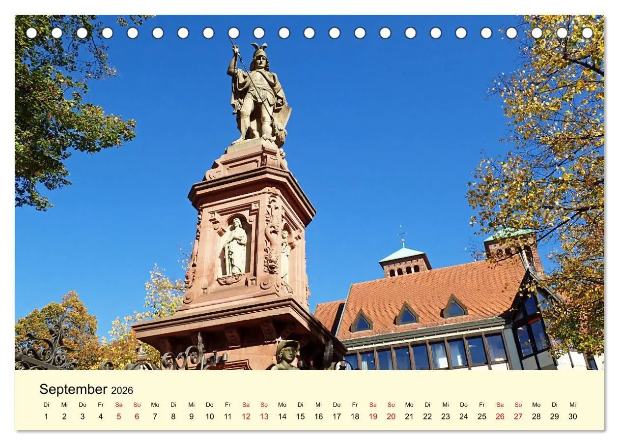 Bild: 9783457736234 | Willkommen in Bensheim an der Bergstraße (Tischkalender 2026 DIN A5...