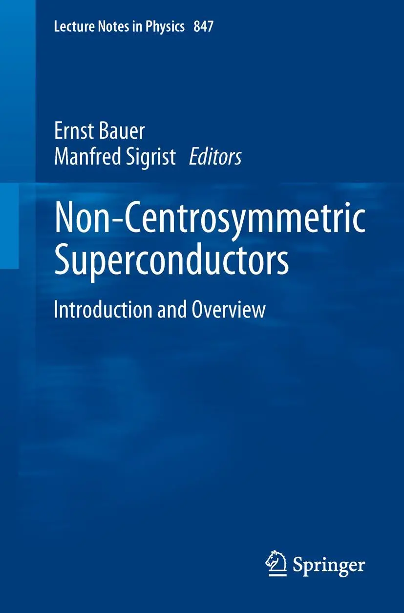 Cover: 9783642246234 | Non-Centrosymmetric Superconductors | Introduction and Overview | Buch