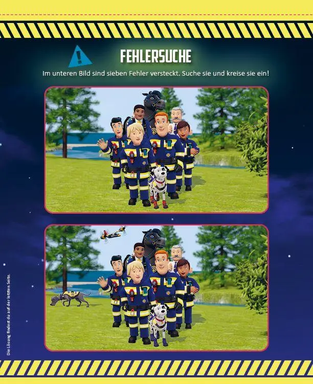 Bild: 9783833246234 | Feuerwehrmann Sam: Der große Glow-in-the-Dark Stickerspaß: Stickern...