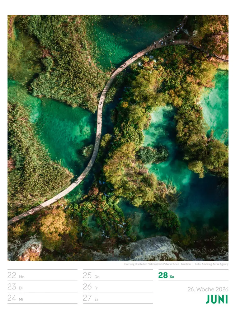 Bild: 9783838436234 | Above Wochenplaner Luftbild-Kalender 2026 | Ackermann Kunstverlag GmbH