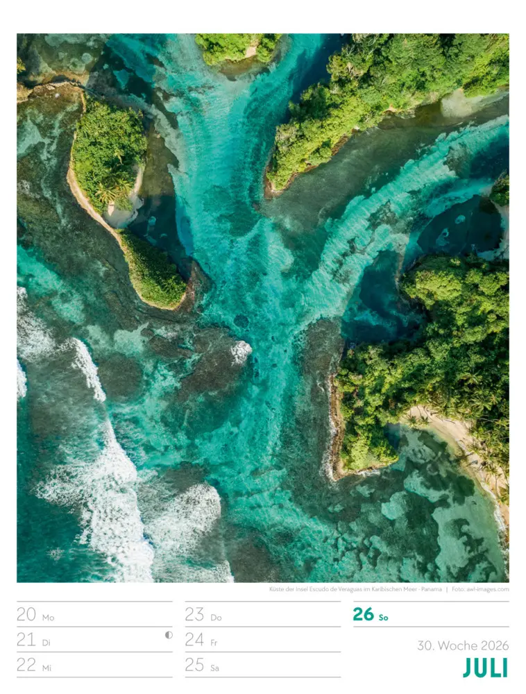 Bild: 9783838436234 | Above Wochenplaner Luftbild-Kalender 2026 | Ackermann Kunstverlag GmbH