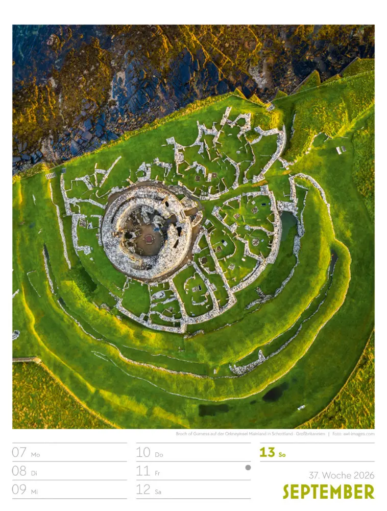Bild: 9783838436234 | Above Wochenplaner Luftbild-Kalender 2026 | Ackermann Kunstverlag GmbH