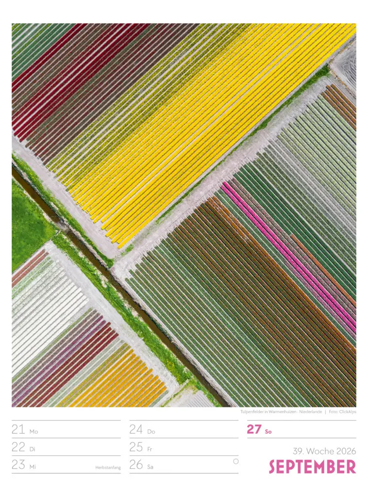 Bild: 9783838436234 | Above Wochenplaner Luftbild-Kalender 2026 | Ackermann Kunstverlag GmbH