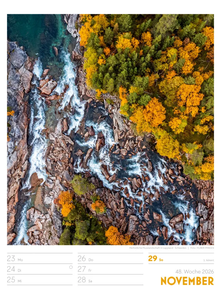 Bild: 9783838436234 | Above Wochenplaner Luftbild-Kalender 2026 | Ackermann Kunstverlag GmbH
