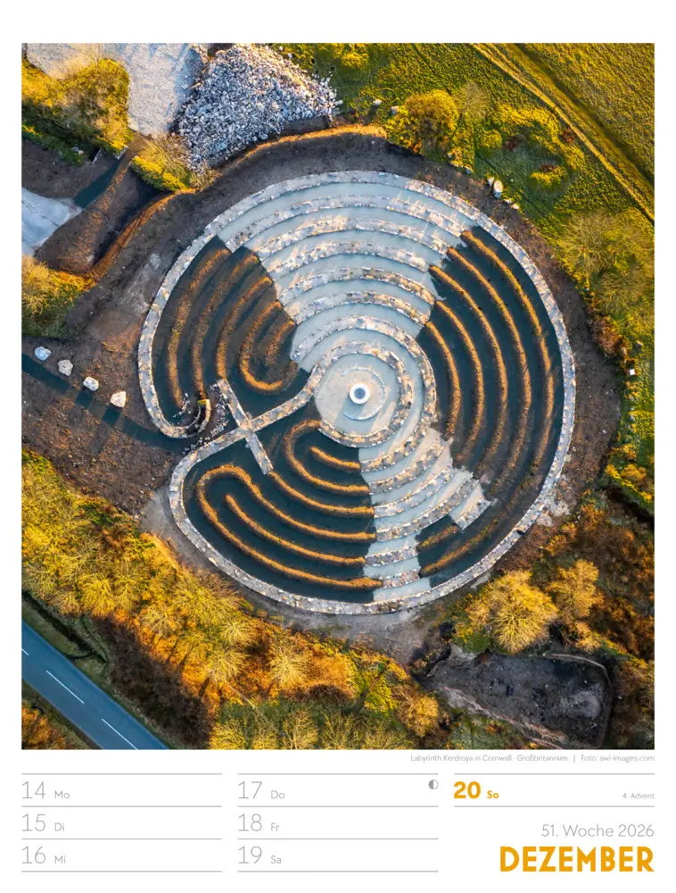 Bild: 9783838436234 | Above Wochenplaner Luftbild-Kalender 2026 | Ackermann Kunstverlag GmbH