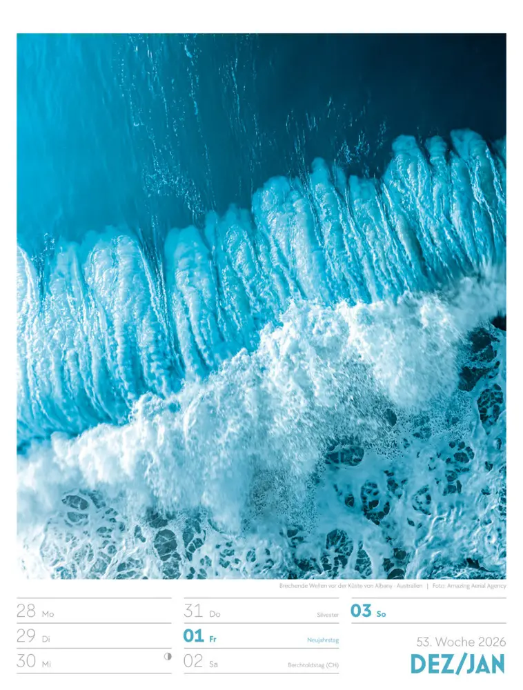 Bild: 9783838436234 | Above Wochenplaner Luftbild-Kalender 2026 | Ackermann Kunstverlag GmbH